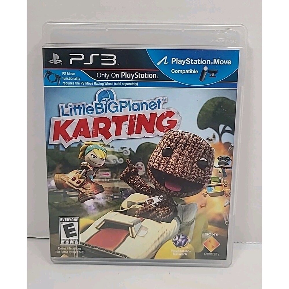 Little Big Planet Karting (Sony PlayStation 3, 2012) No Manual